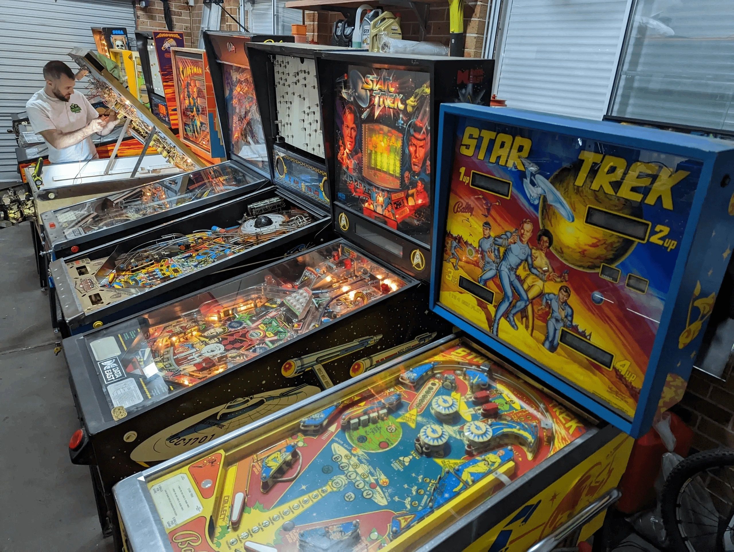 Jason's Pinball Pinball, Repairs and Restorations